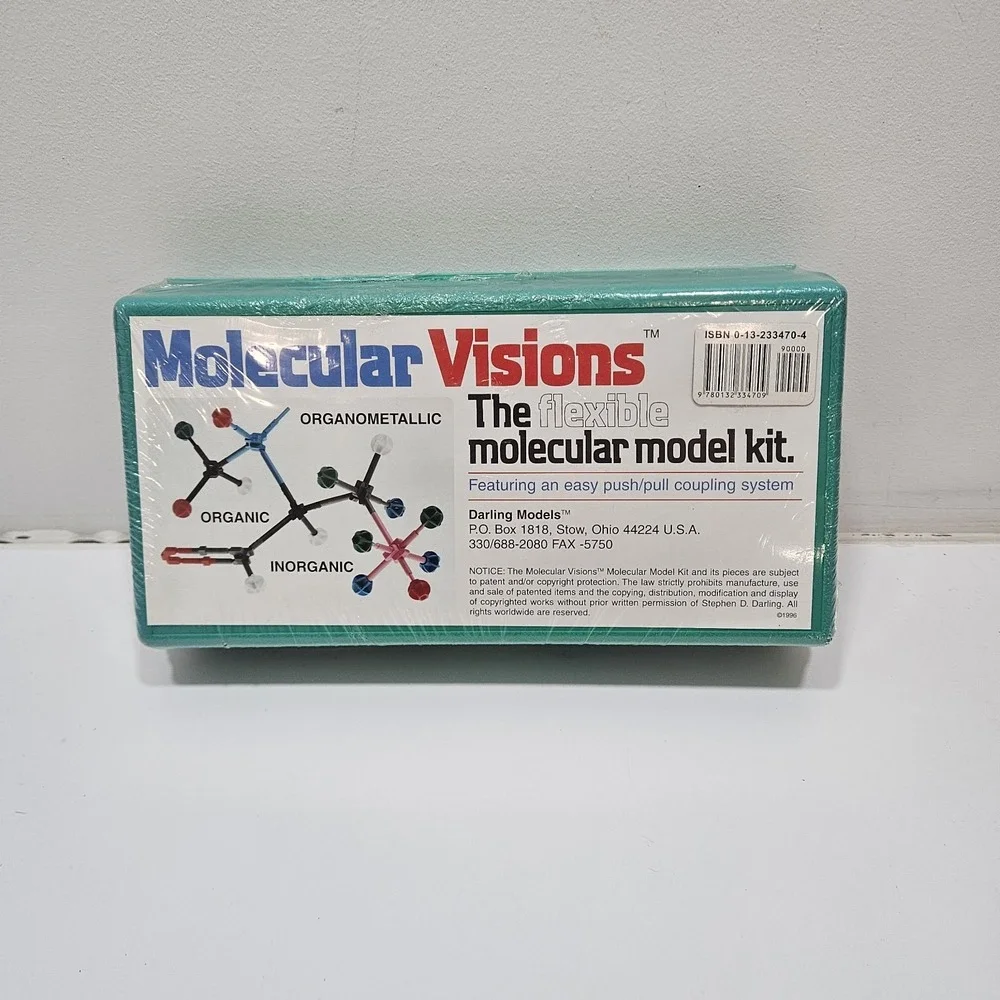 Molecular Visions: Flexible Molecular Model Kit Organometallic Organic Inorganic